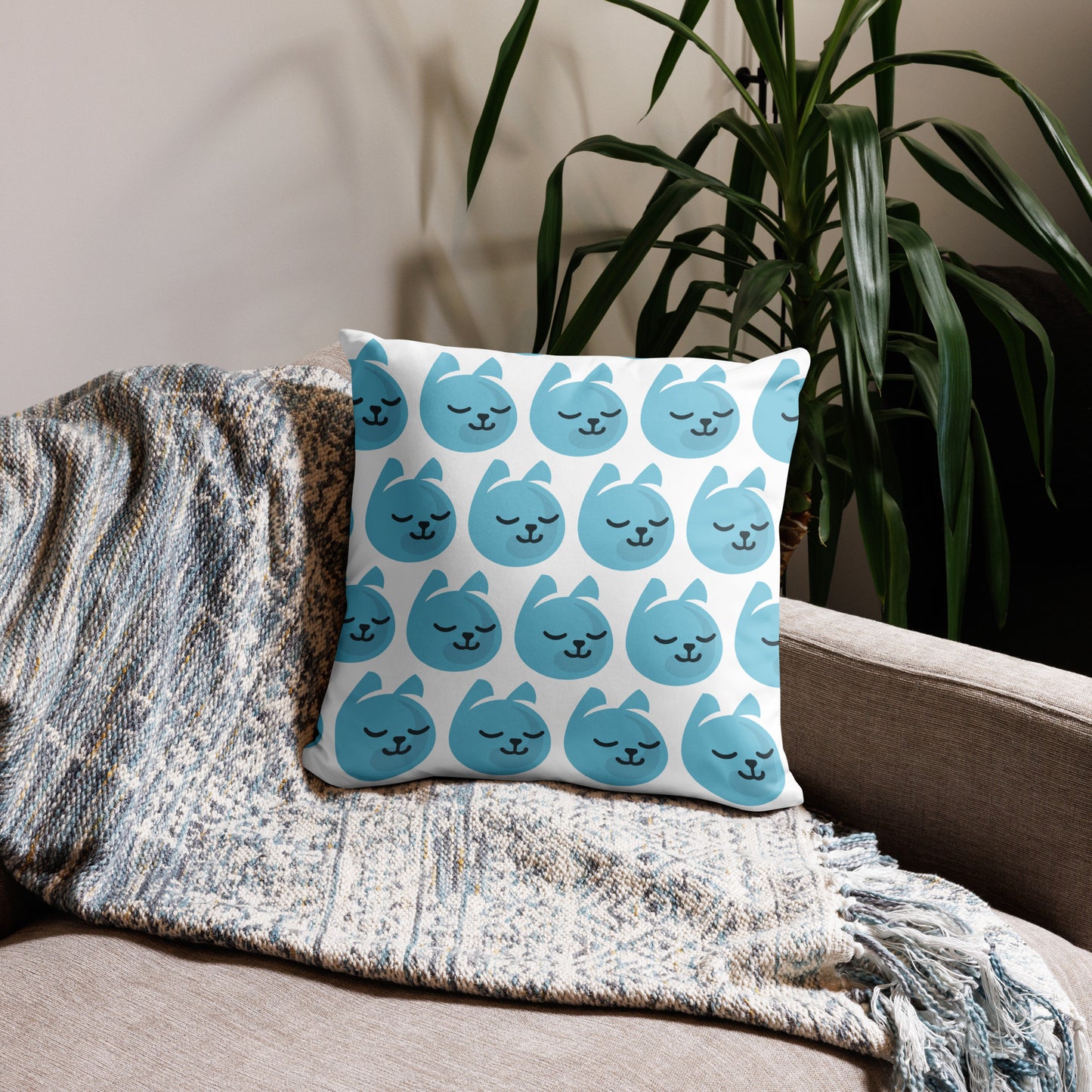 Minswap V1 Logo All-Over Basic Pillow