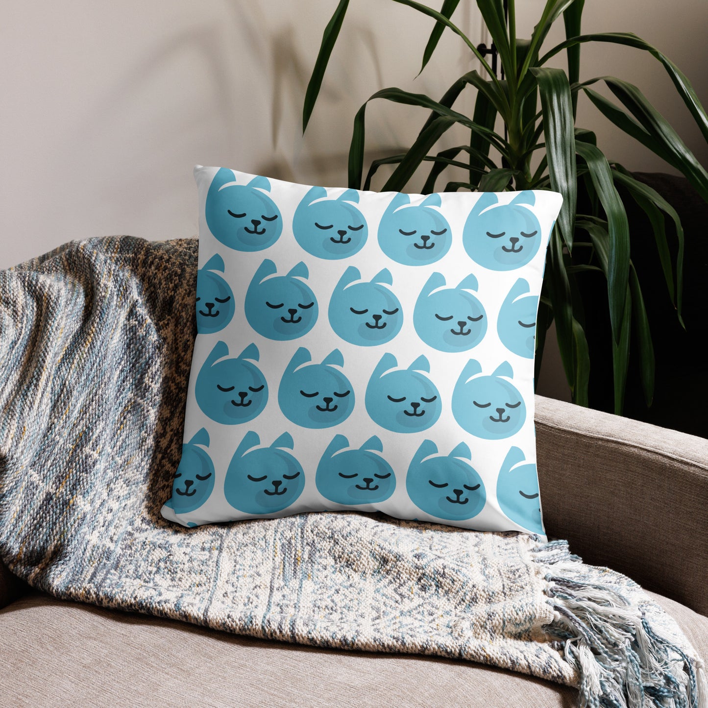 Minswap V1 Logo All-Over Basic Pillow