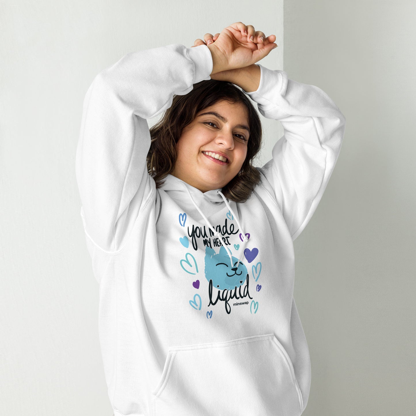 You Made My Heart Liquid Unisex Hoodie