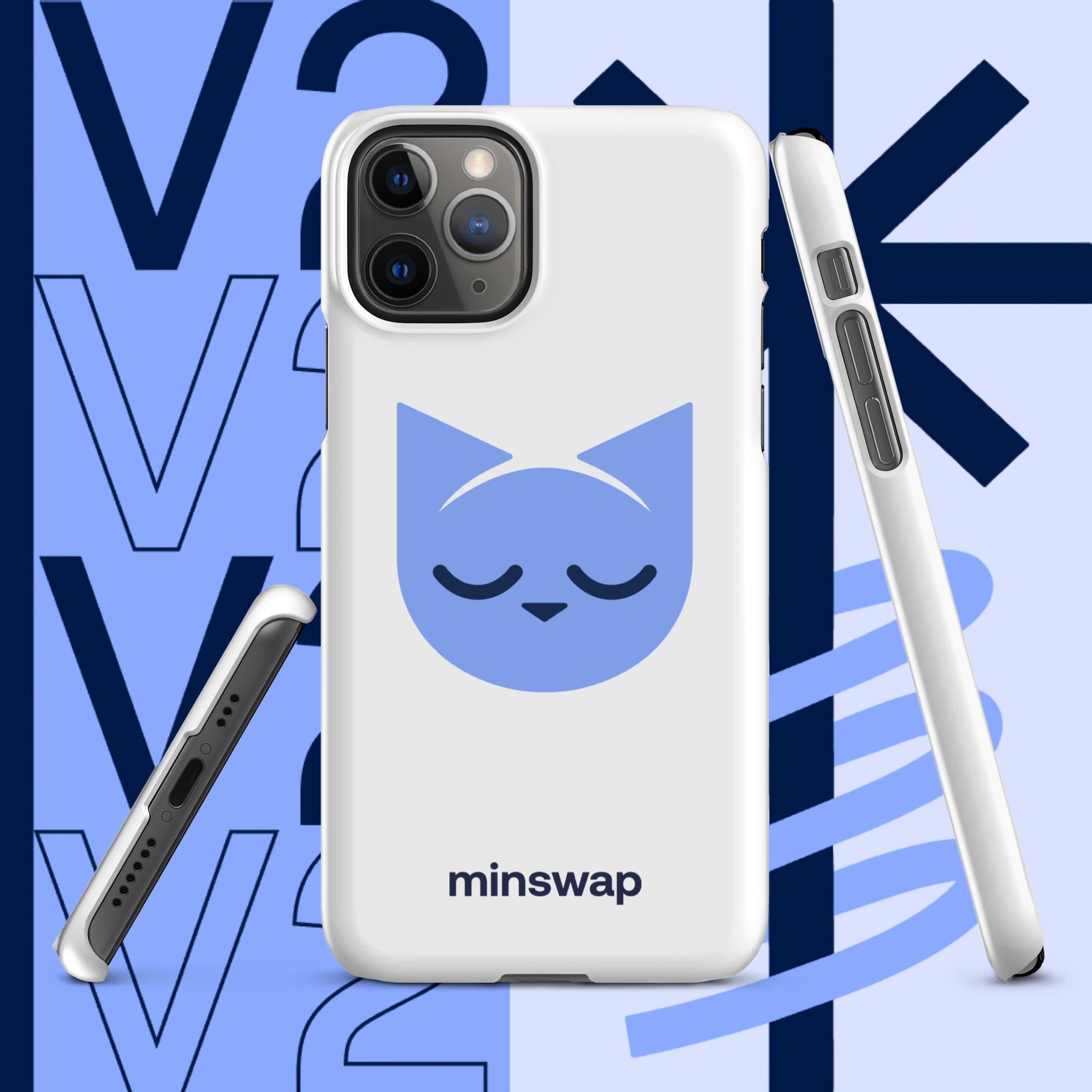 Minswap V2 Logo Snap case for iPhone®