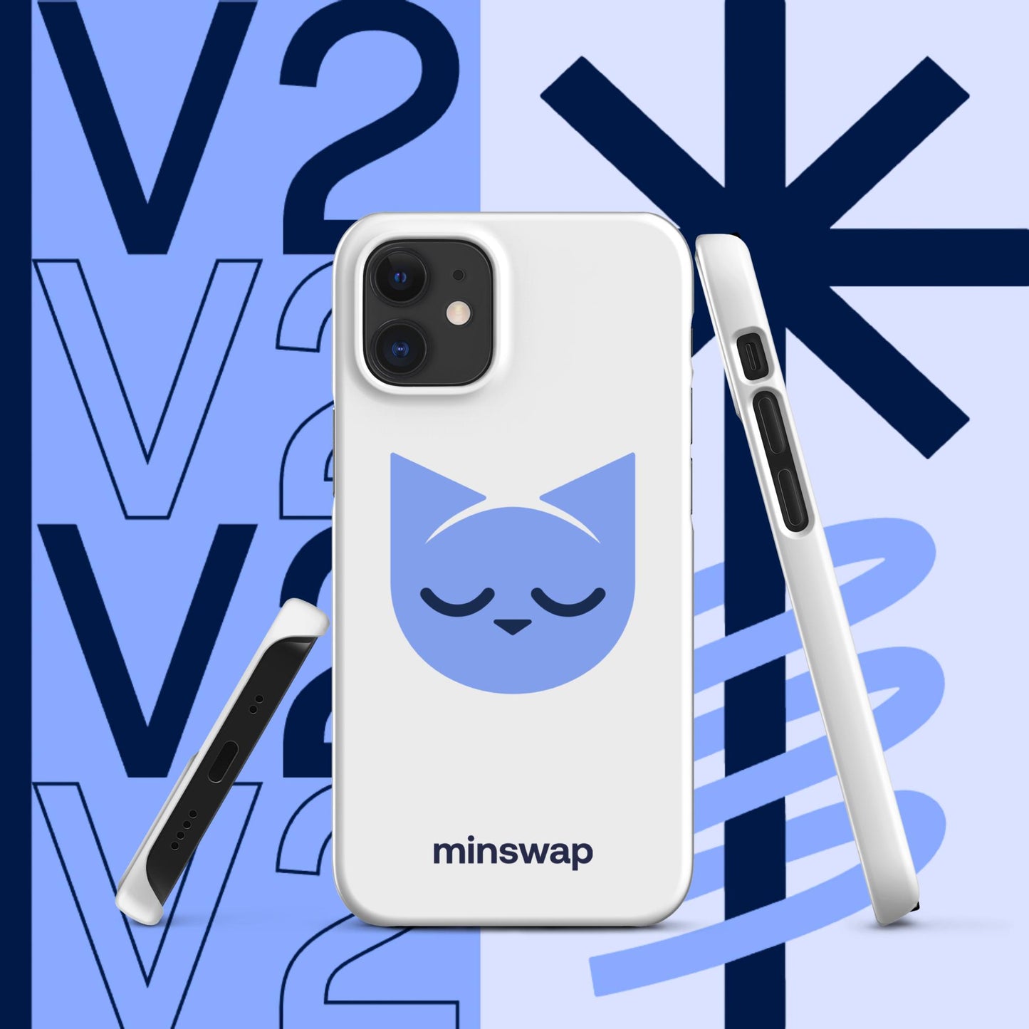 Minswap V2 Logo Snap case for iPhone®