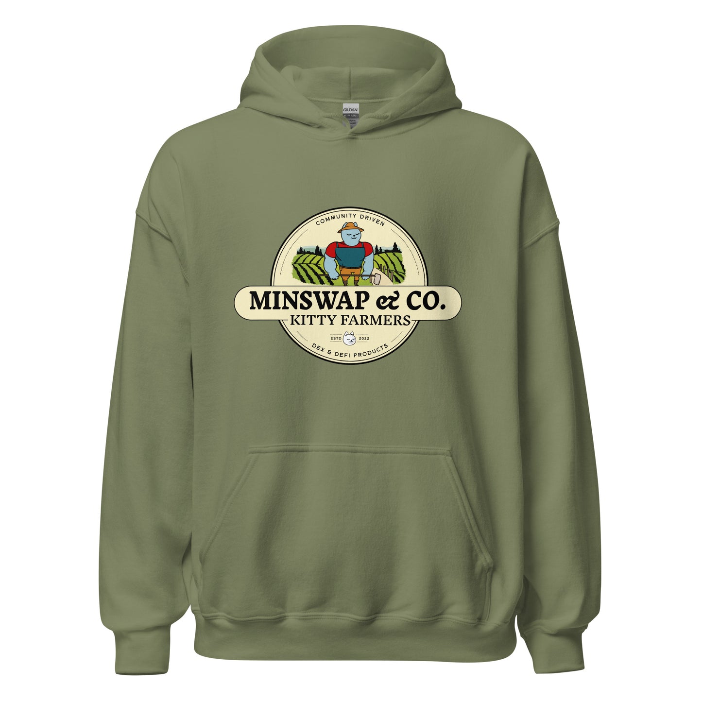 Kitty Farmers Unisex Hoodie