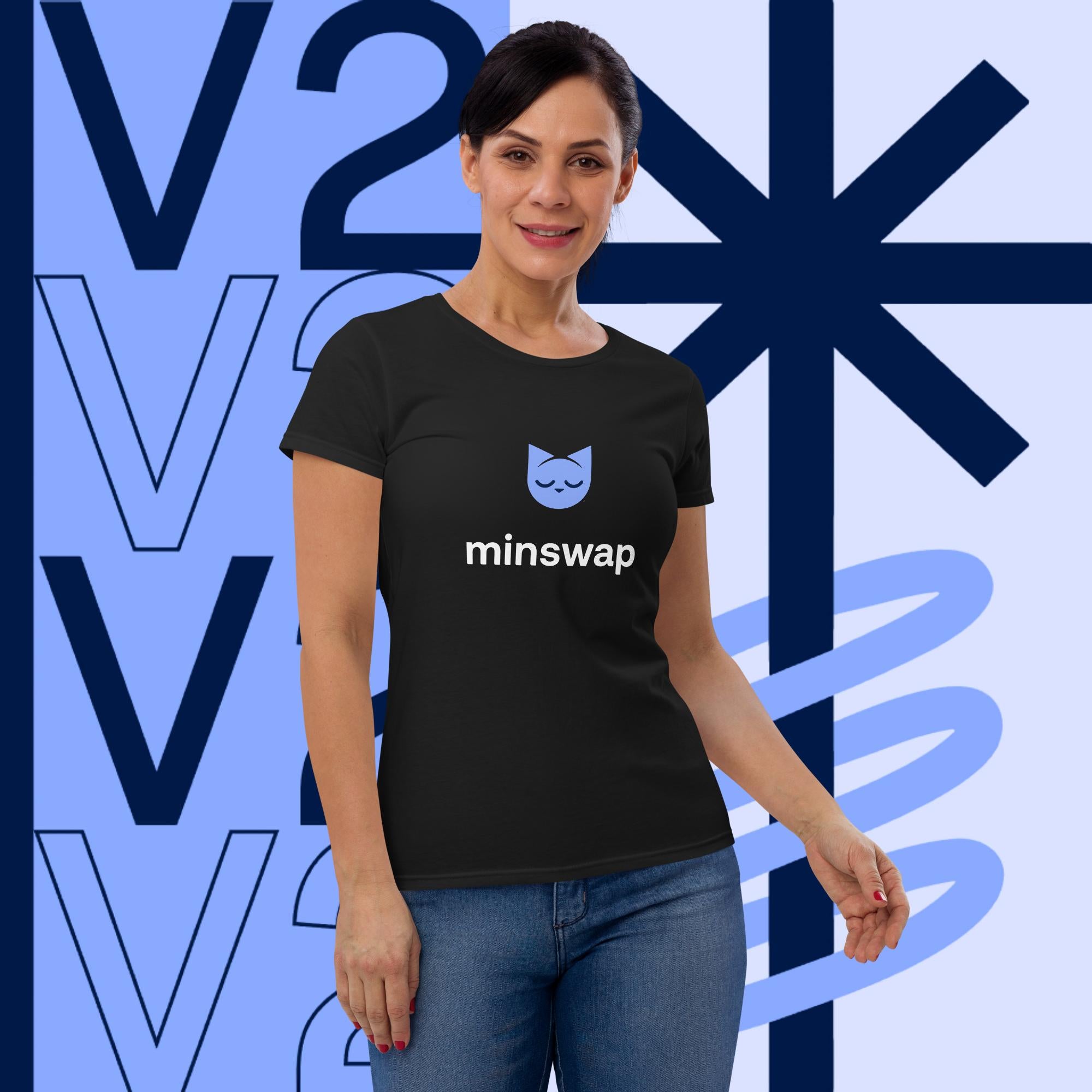 Minswap V2 Logo Women's short sleeve t-shirt