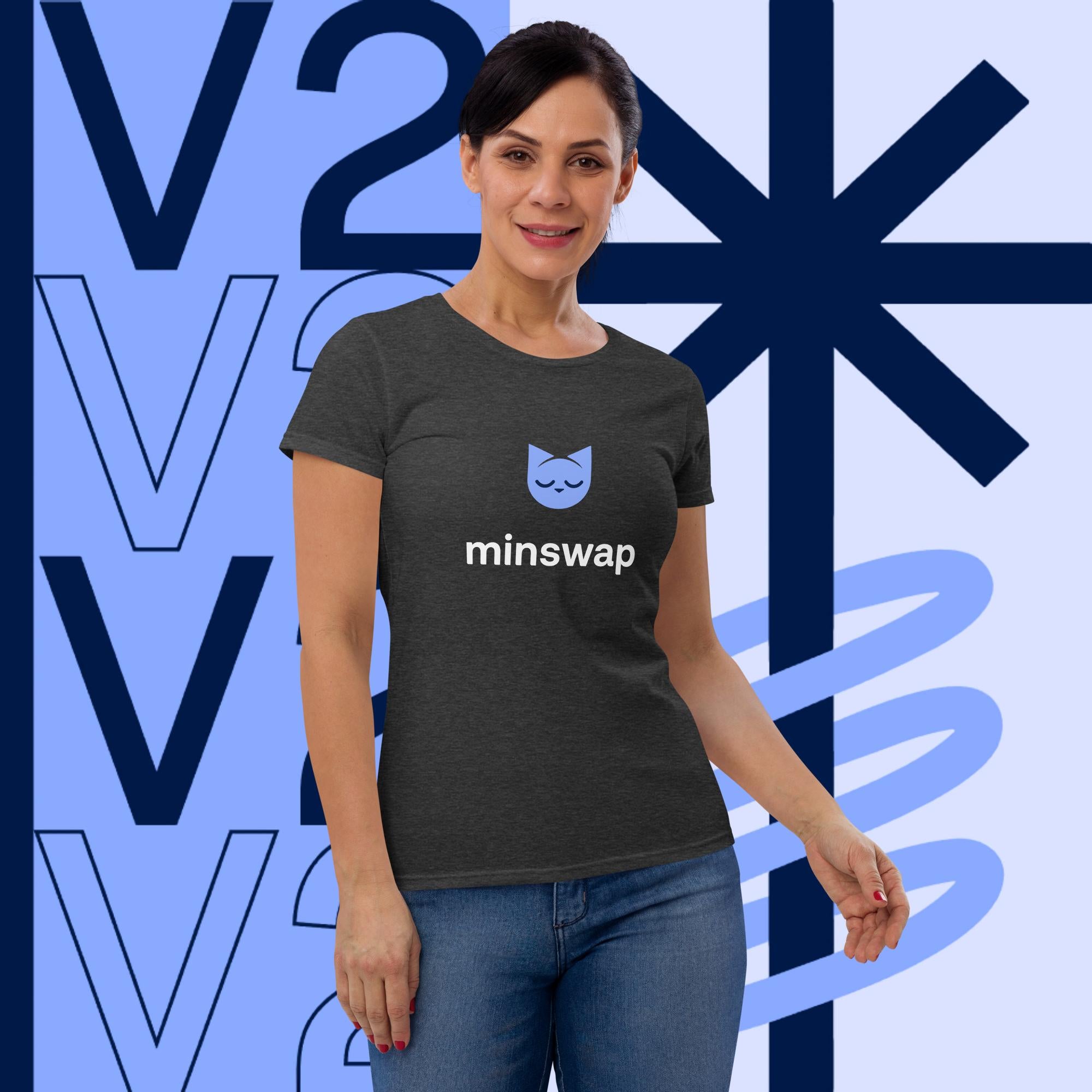 Minswap V2 Logo Women's short sleeve t-shirt